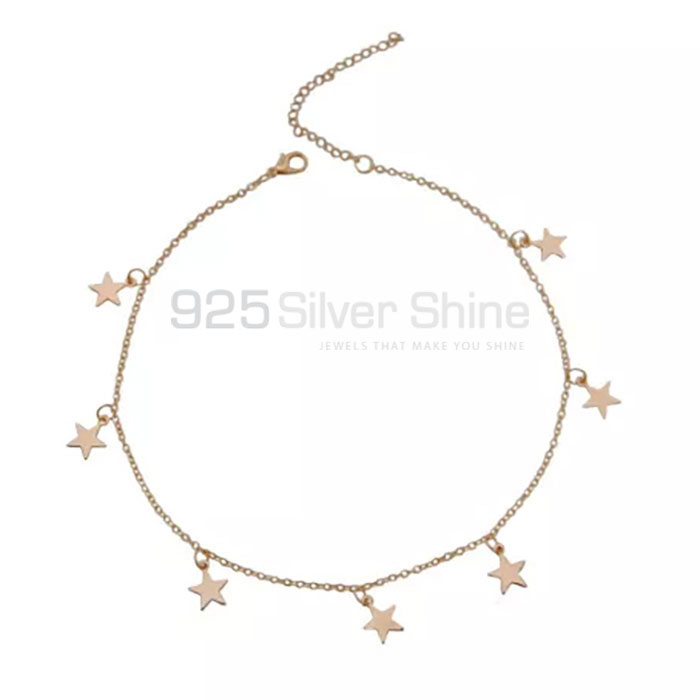Sterling Silver Chain Necklace With Star Charm For Any Occasion STMN519_0