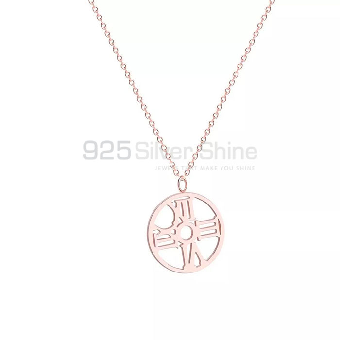 Sterling Silver Geometric Minimalist Necklace For Any Occasions GMMN298_0