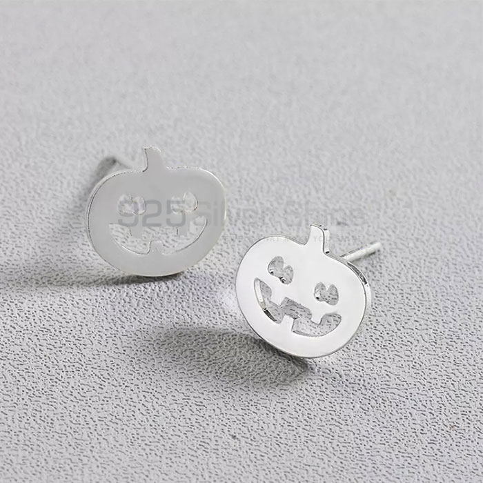 Sterling Silver Halloween Minimalist Stud Earring HOME326