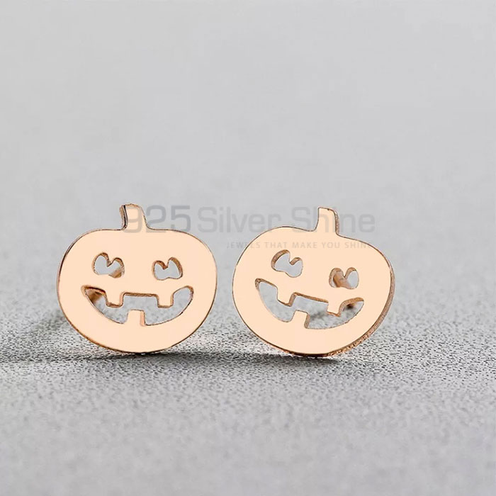 Sterling Silver Halloween Minimalist Stud Earring HOME326_0