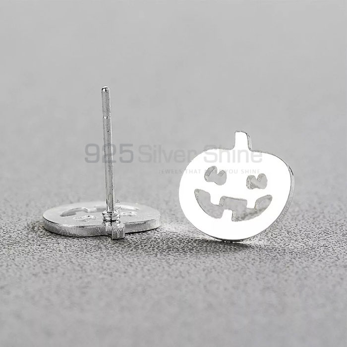 Sterling Silver Halloween Minimalist Stud Earring HOME326_2