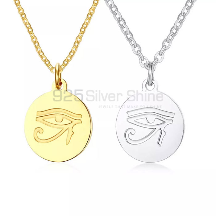 Sterling Silver Handmade Horus Eye Necklace SMMN576_0