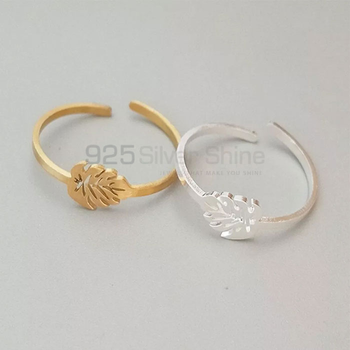 Sterling Silver Handmade Palm Minimalist Ring Jewelry FWMR249_0