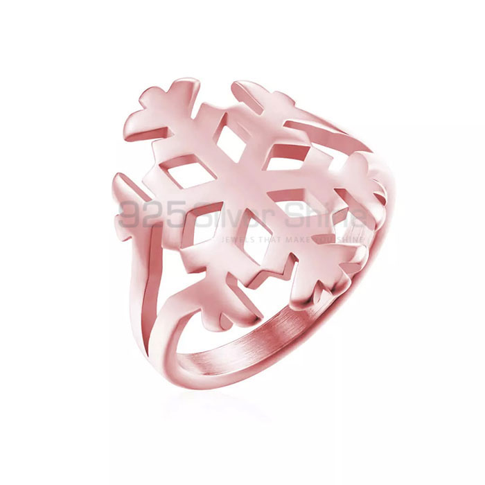 Sterling Silver Snowflake Ring In 925 Sterling Silver SNMR458_0