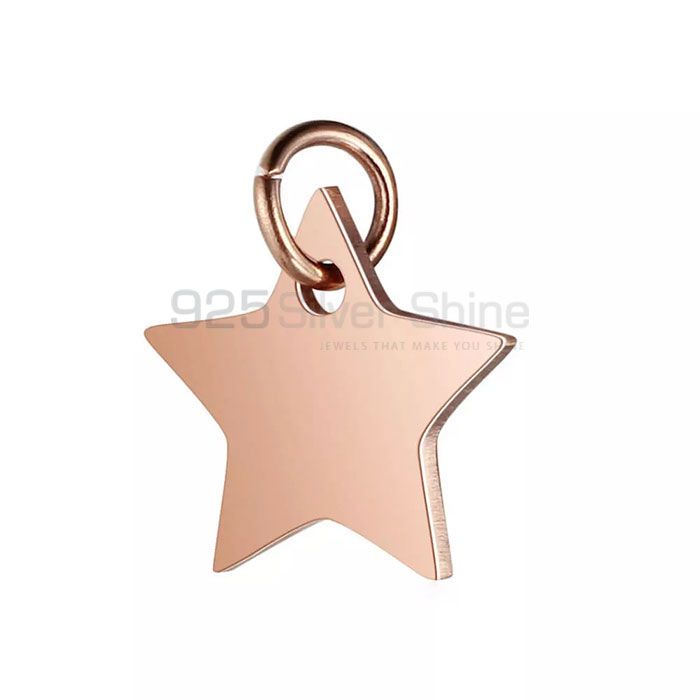 Sterling Silver Star With Bail Pendant Jewelry STMP529_1