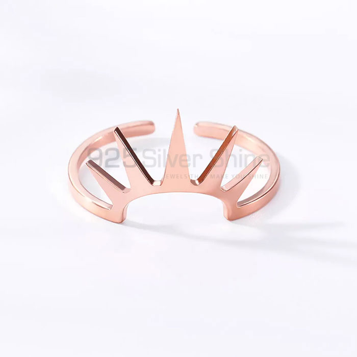 Sterling Silver Sun Flower Handmade Ring For Women's MOMP403_0
