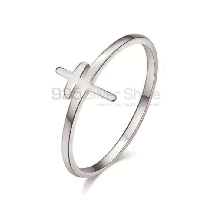Stunning 925 Sterling Silver Components Cross Ring CRMR71