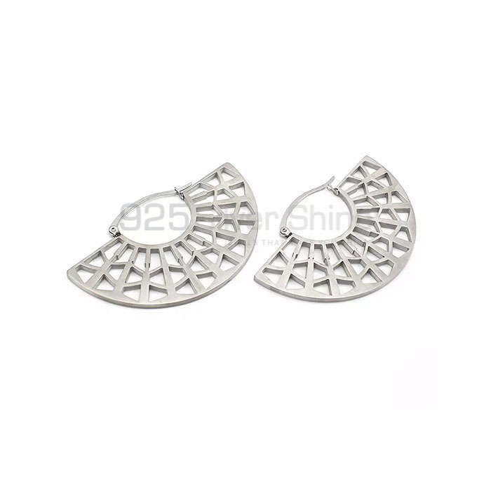 Stunning 925 Sterling Silver Filigree Hoop Earring For Any Occasion FGME170