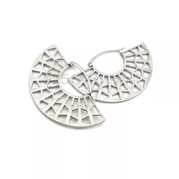 Stunning 925 Sterling Silver Filigree Hoop Earring For Any Occasion FGME170_0