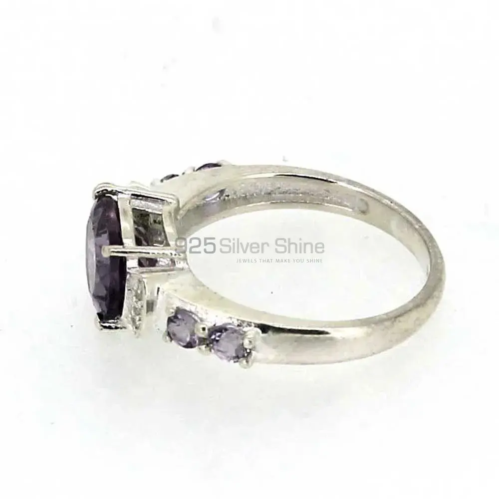 Stunning Amethyst Gemstone Handmade Ring In 925 Silver 925SR010_0