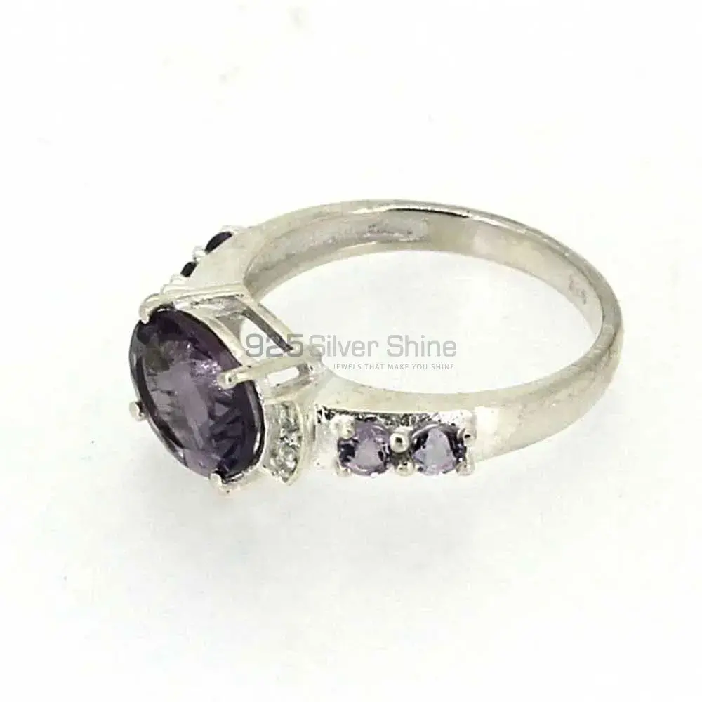Stunning Amethyst Gemstone Handmade Ring In 925 Silver 925SR010_2