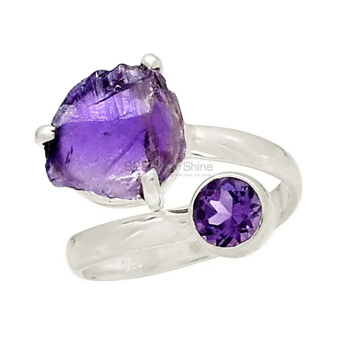 Stunning Amethyst Gemstone Ring In Sterling Silver Jewelry 925SR2377_0