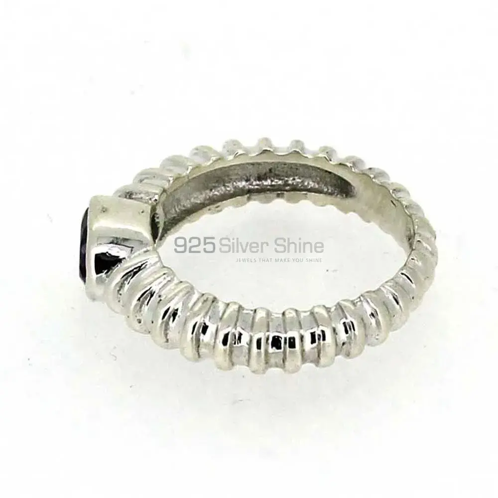 Sterling Silver Amethyst Cut Stone Rings 925SR025-5_1