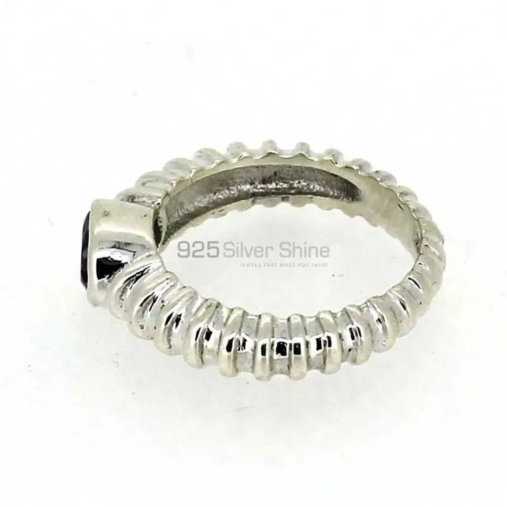 Sterling Silver Amethyst Cut Stone Rings 925SR025-5_2