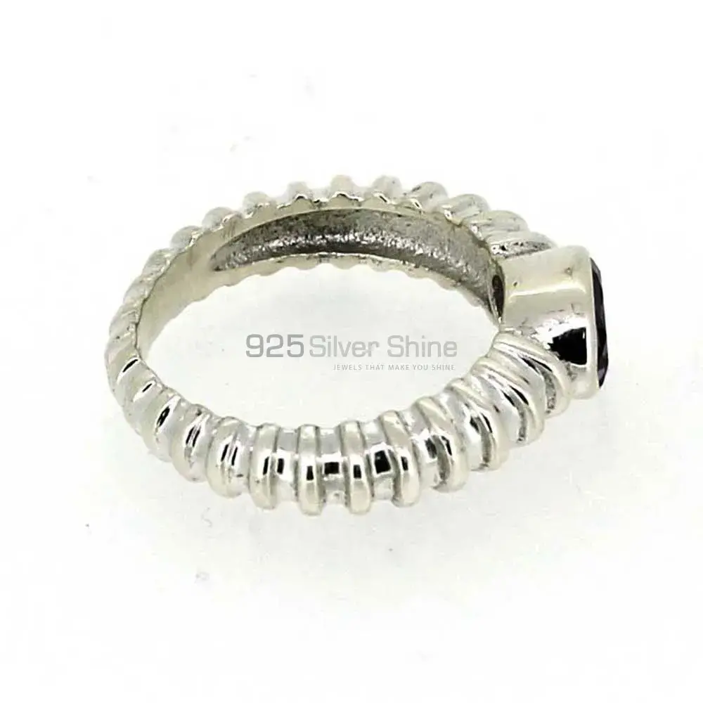 Sterling Silver Amethyst Cut Stone Rings 925SR025-5_2