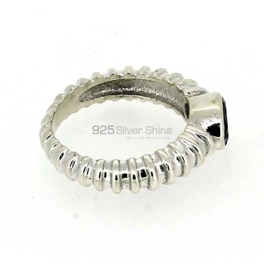 Sterling Silver Amethyst Cut Stone Rings 925SR025-5_3