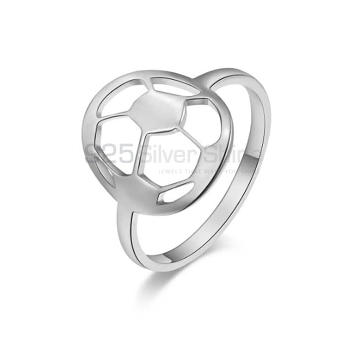Stunning Basketball Sterling Silver Ring Jewelry SPMR467