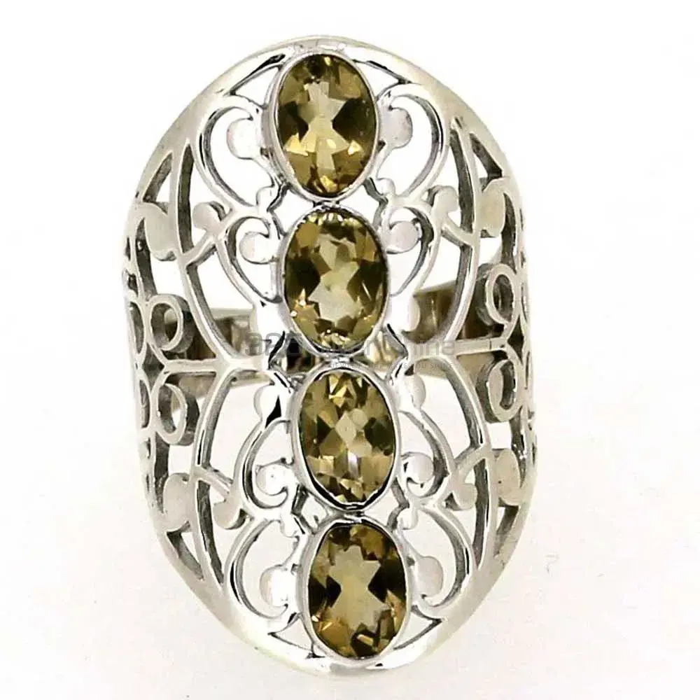 Stunning citrine Gemstone Handmade Ring In 925 Sterling Silver 925SR020-2