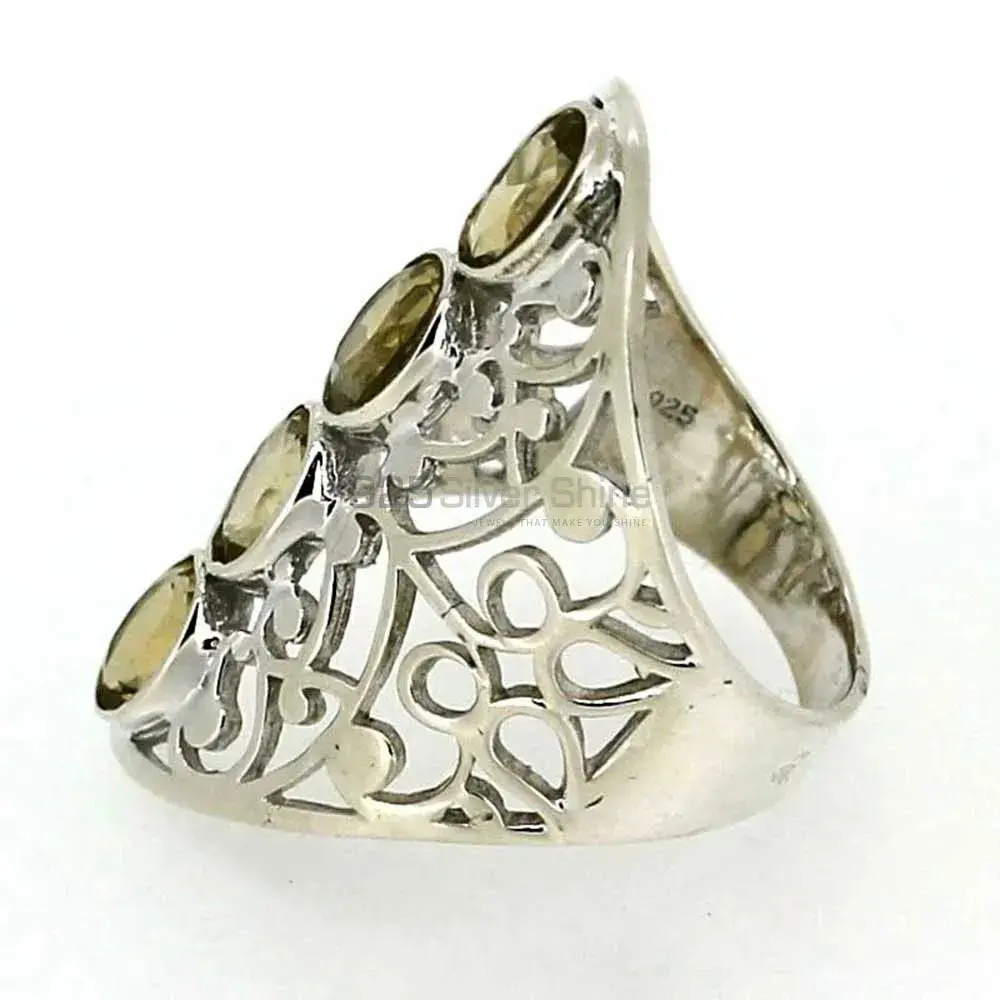 Stunning citrine Gemstone Handmade Ring In 925 Sterling Silver 925SR020-2_0