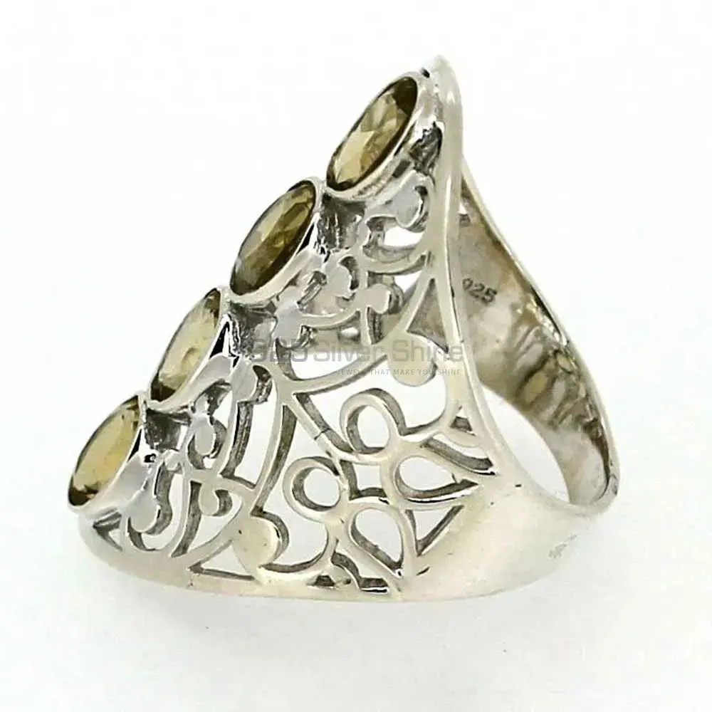 Stunning citrine Gemstone Handmade Ring In 925 Sterling Silver 925SR020-2_1