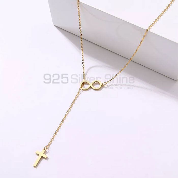 Stunning Custom Cross Minimalist Necklace In 925 Sterling Silver CRME67_2