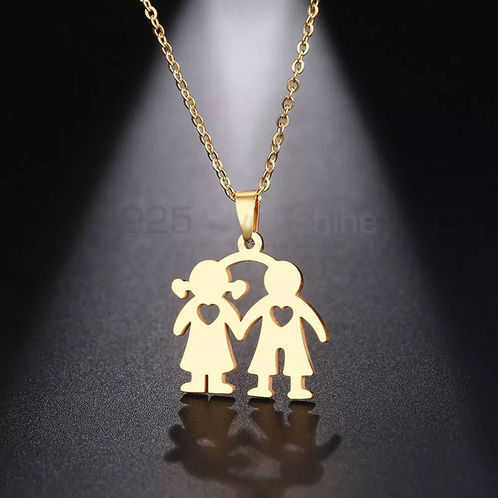 Stunning Family Necklace In 925 Sterling Silver Jewelry FAMN116_0