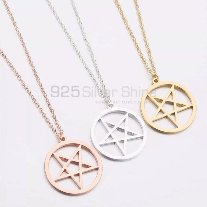 Stunning Five Point Star Charm Necklace STMN511