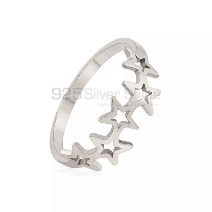 Stunning Five Star Minimalist Perfect Gifts Ring In 925 Silver STMR535