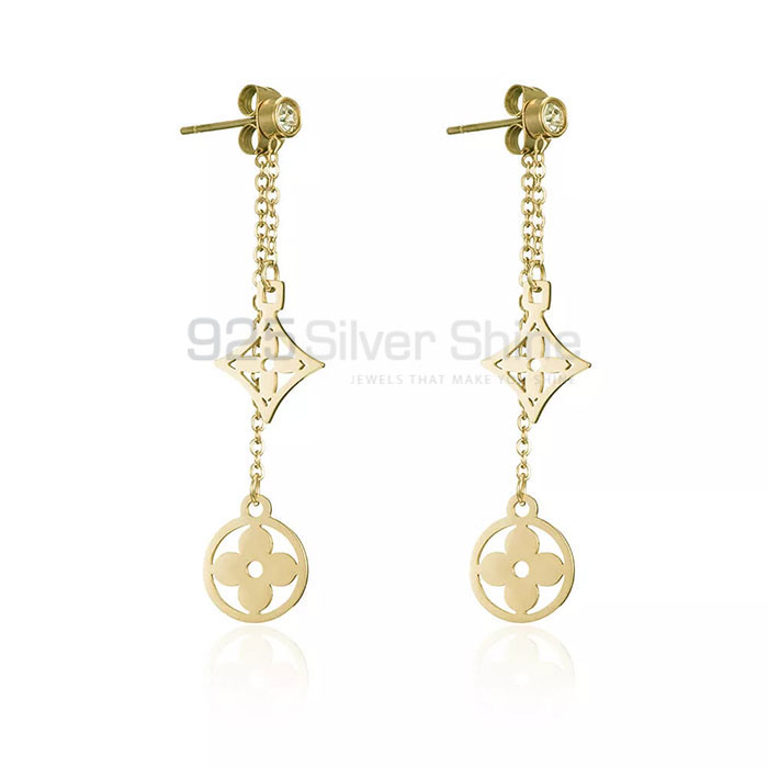 Stunning Flower Sterling Silver Stud Earring SMME547