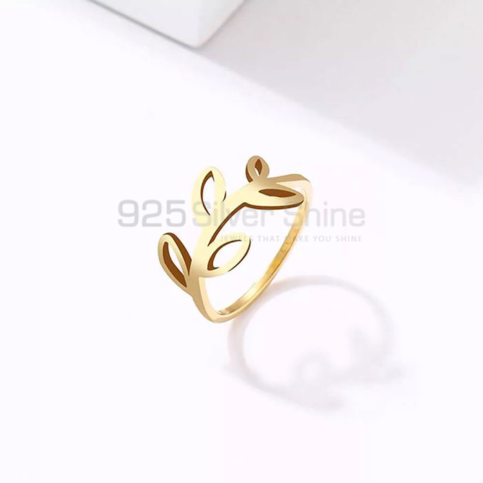 Stunning Flower Minimalist Handmade Ring In 925 Silver FWMR235_0