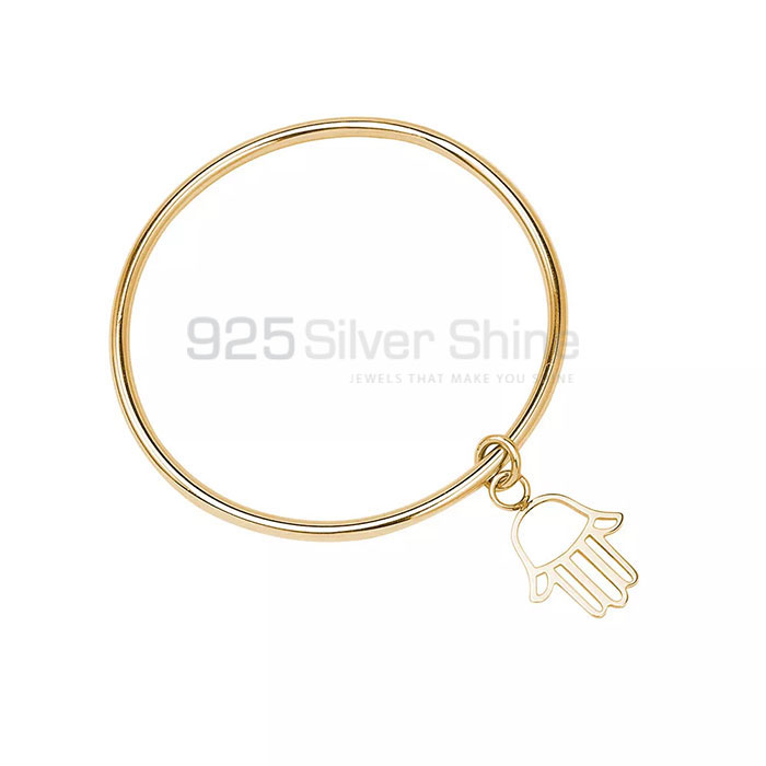 Stunning Hamsa Charm Bangle Or Bracelet In Sterling Silver HMMB304_1