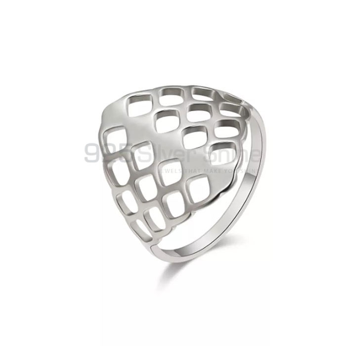 Stunning Honey Bee Minimalist Ring In Sterling Silver HBMR338