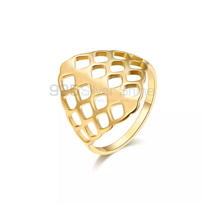 Stunning Honey Bee Minimalist Ring In Sterling Silver HBMR338_0