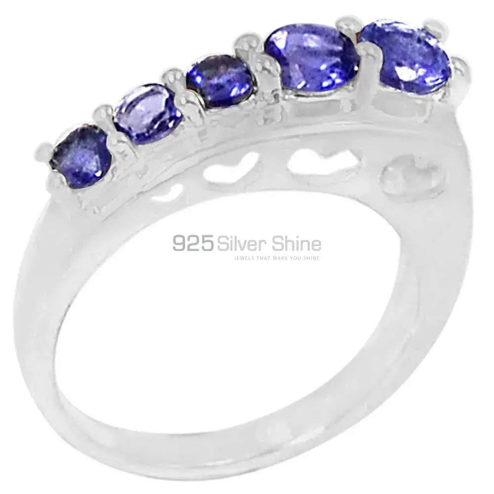 Stunning Iolite Gemstone Ring In 925 Sterling Silver 925SR093-2