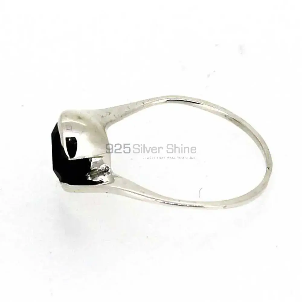 Stunning Black Onyx Gemstone Sterling Silver Rings 925SR023-1_3