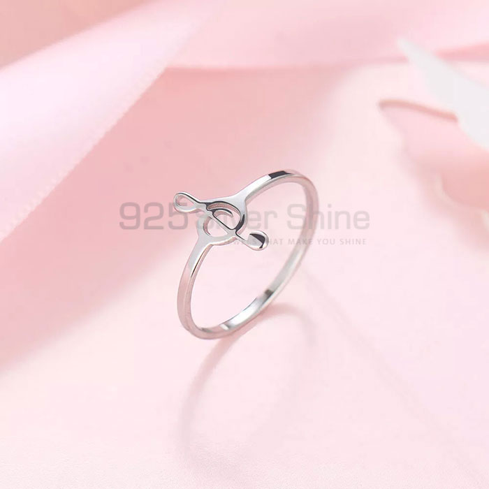 Stunning Music Charm Ring In 925 Sterling Silver MSMR425