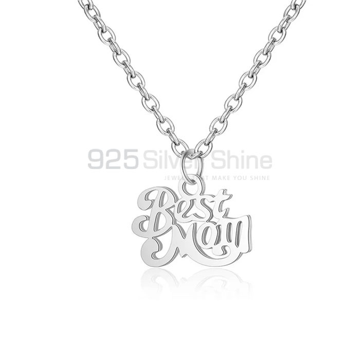 Stunning Personalized Family Minimalist Necklace 925 Silver FAMN115