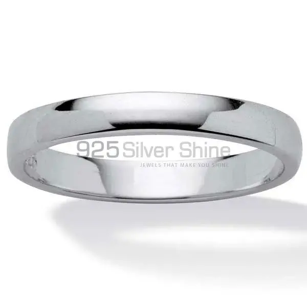 Stunning Plain Silver Rings Jewelry 925SR2710_0