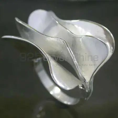 Stunning Plain Sterling Silver Rings Jewelry 925SR2449