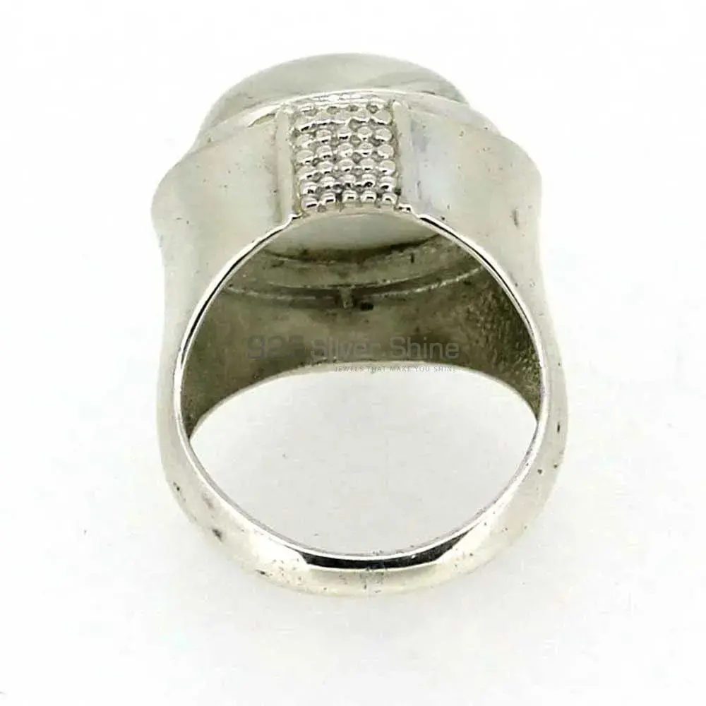 Stunning Rainbow Gemstone Ring In Sterling Silver 925SR042-4_0