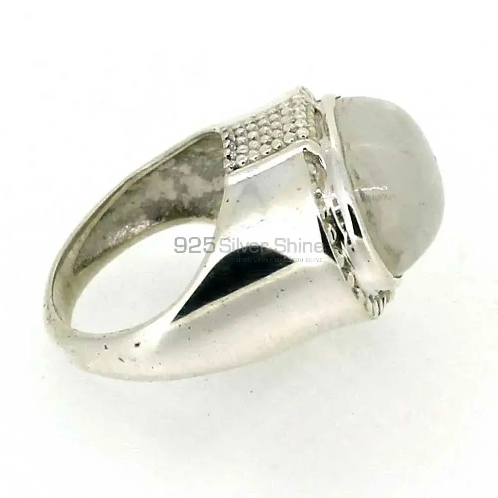 Stunning Rainbow Gemstone Ring In Sterling Silver 925SR042-4_1