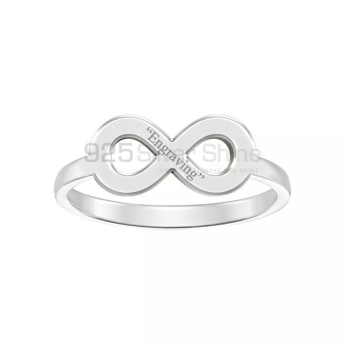 Stunning Solid 925 Sterling Silver Infinity Promise Ring INMR342