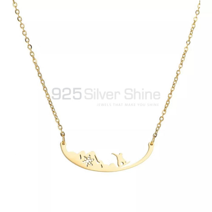 Stunning Sport Snowboard Necklace In Sterling Silver SNMN451_1