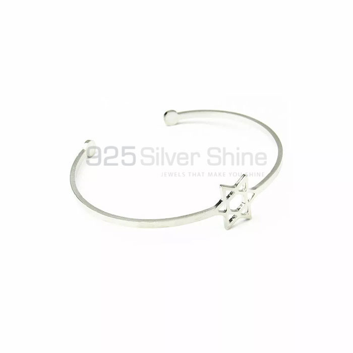 Stunning Star Charm Bangle Bracelet In 925 Silver STMR469