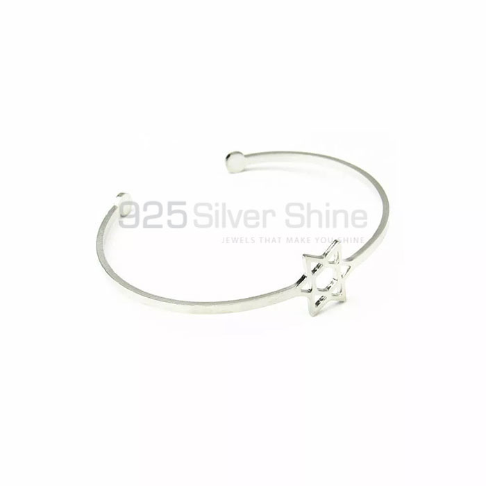Stunning Star Charm Bangle Bracelet In 925 Silver STMR469