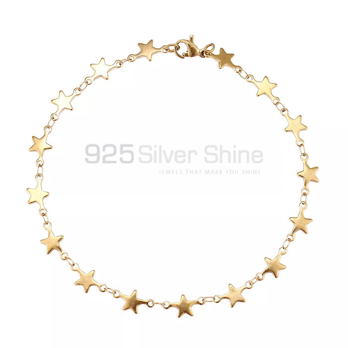 Stunning Too Much Star Charm Bracelet In Sterling Silver STMR471