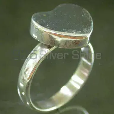 Plain 925 Silver Rings Jewelry 925SR2464_1