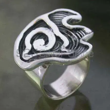 Plain Solid Sterling Silver Rings Jewelry 925SR2497_0