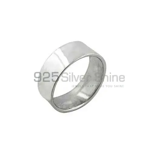 Styles Plain Solid Sterling Silver Rings Jewelry 925SR2692