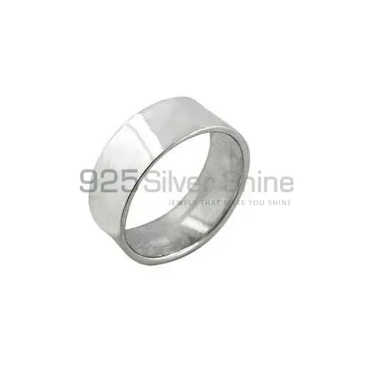 Plain Solid Sterling Silver Rings Jewelry 925SR2692_0